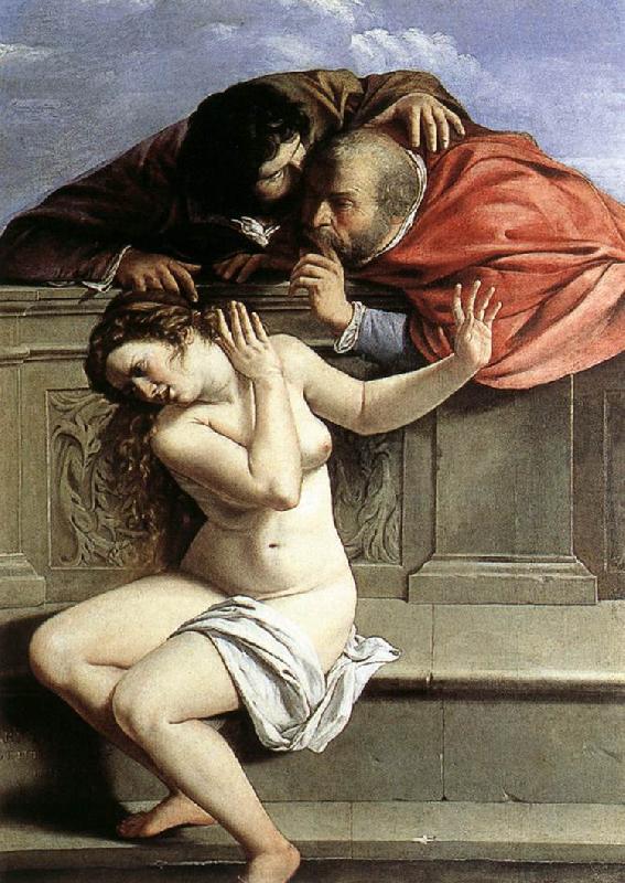 GENTILESCHI, Artemisia Susanna and the Elders gfg china oil painting image